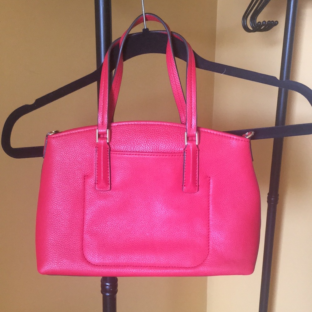 Kate Spade Abbott Small Satchel in Hot Chili - Picture 3 of 6